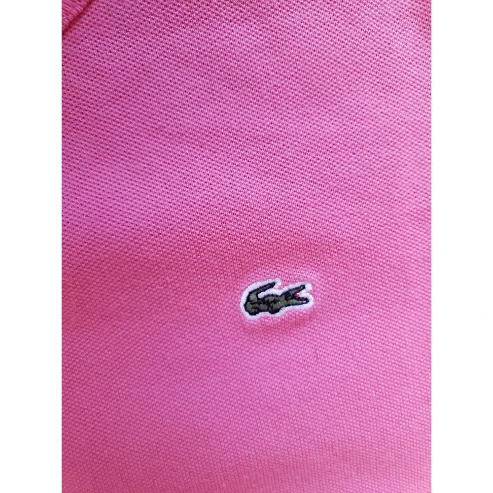 Lacoste Pink‎ Cotton Tee